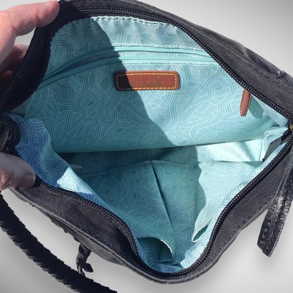 THE SAK Black Leather Shoulder Bag - Picture 8 of 8